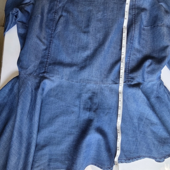 Ashley Stewart Asymmetric Long Sleeve Top - Picture 7 of 7